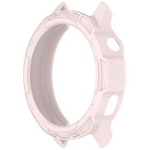 PC Case Protective Frame Watch Face Cover Smartwatch-Pink 45mm