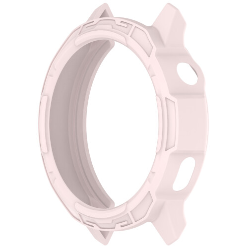 PC Case Protective Frame Watch Face Cover Smartwatch-Pink 45mm