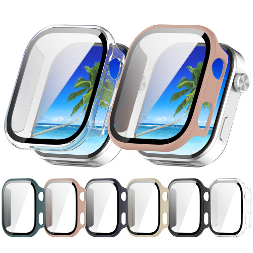 Case Screen Protectors for Watch 6 Screen Protectors-Green 2