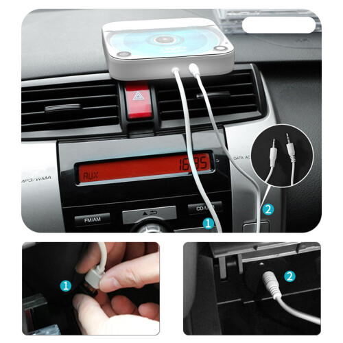 Plug And Play Car Disc Player USB Auxs Connectivity Simple 1