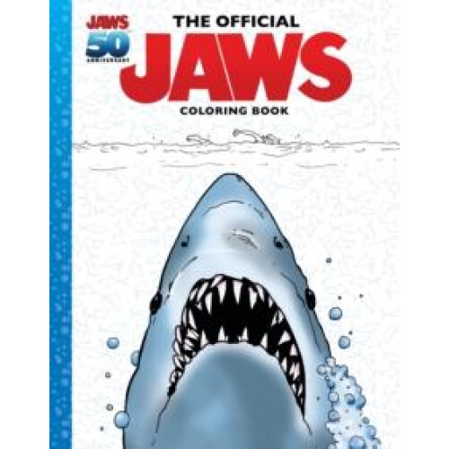 The Official Jaws Coloring Book by Scholastic Paperback Book