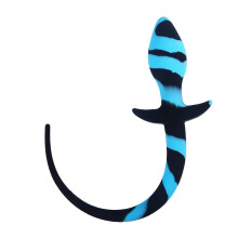 Anal Butt Plug Silicone Tail, GSpot Stimulator, Anal Expander, Gay Sex Toy