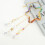 PET Scrapbooking Διακόσμηση Floral Pattern Λουλουδιών Σχέδια Διαφανείς Αυτοκόλλητες Ετικέτες 7