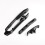 Motorcycle Chain Slider Universal Swingarm Guide Polyurethane  Performance Easy Installation Black 1