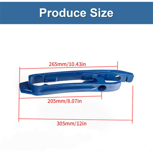 Motorcycle Chain Slider Universal Swingarm Guide Polyurethane  Performance Easy Installation Black 1