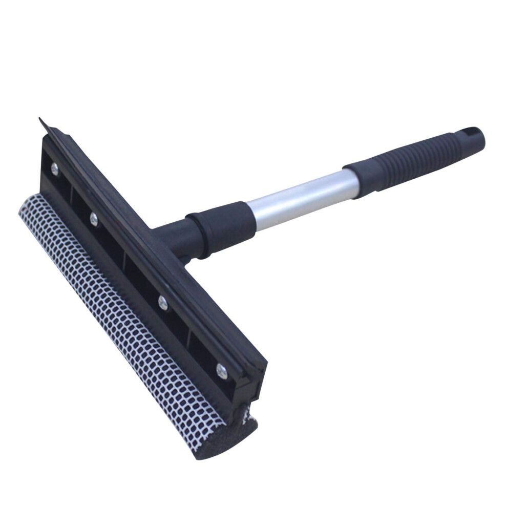 Toe Cleaning Brush Windshield Cleaning Rubber Extendable Window Squeegee Sponge Scrub Brush Multicolor One Size 9105992368112