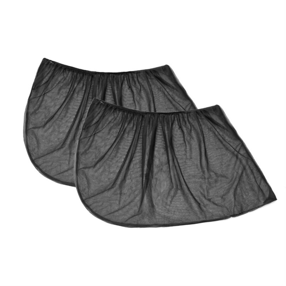 Sunshades Car Front Rear Side Window Sunshade Mesh Insulation Antimosquito Fabric Shield Curtain 2Piece Rear Window 9067246041670