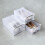 Tool-Free Setup Drawer Type Acrylic Transparent Organizer, Moisture Resistant Foldable Plastic Design for Multi-Room Use, Easy Installation Stackable 4