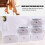 Tool-Free Setup Drawer Type Acrylic Transparent Organizer, Moisture Resistant Foldable Plastic Design for Multi-Room Use, Easy Installation Stackable 2