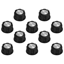 10Stk Potentiometer Drehregler Griffe Aus Bakelit Für E-Gitarre Bass