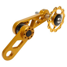 Bike Tensioner Oval Speed Converter Aluminum Alloy Chain Guide Pulley for Mountain Bikes