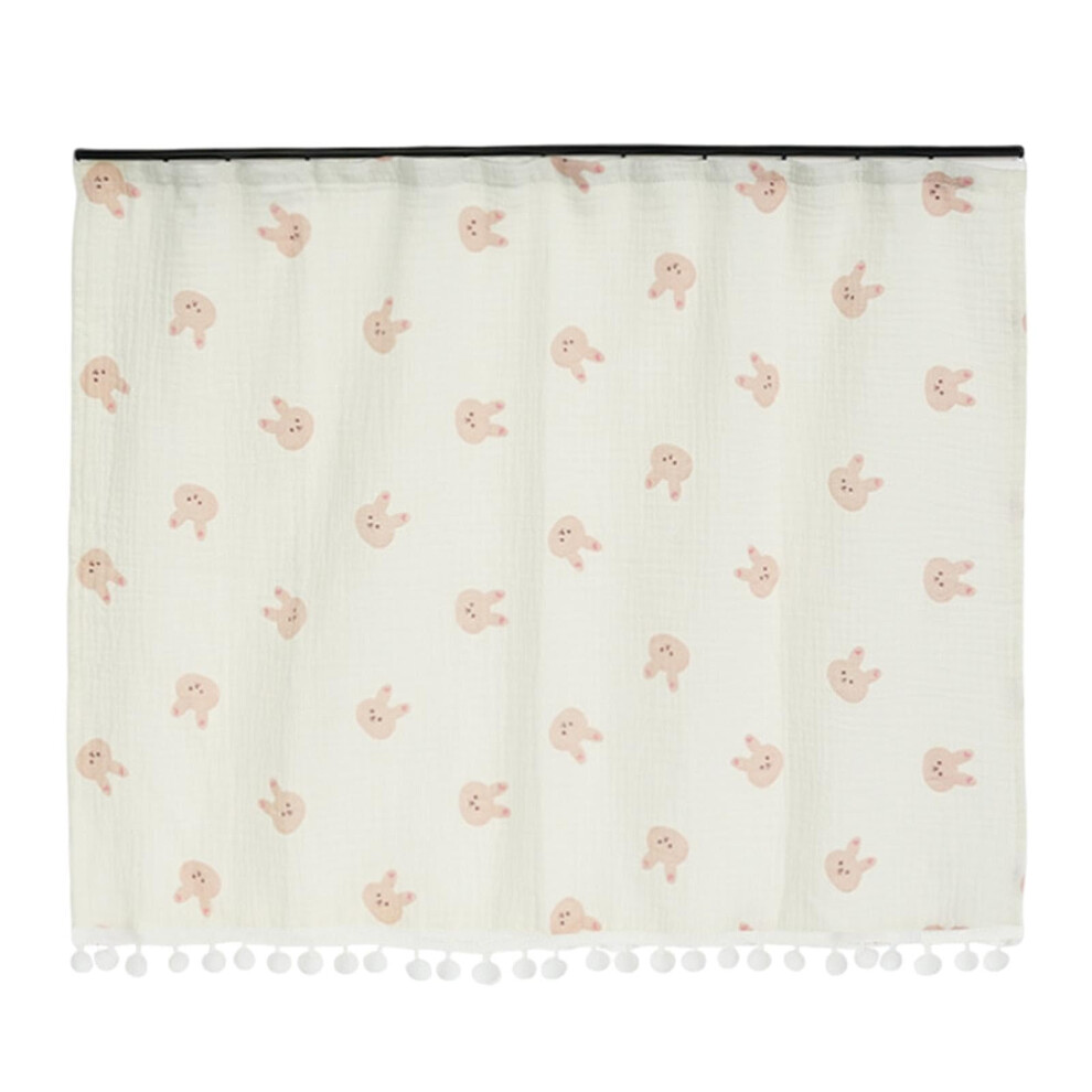 Car Privacy Window Sun Protection Curtains Double Layer Cotton Yarn Sunshade Side Curtains For Car Sedan Truck Suv Bunny 9323874185255