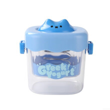 Fine Mesh Separator For Yogurt Making Blue Color For Homemade Greek Yogurt