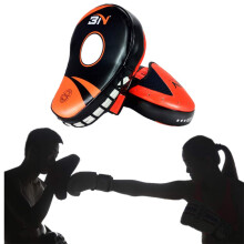 Boxing Pads Focus Mitts Palm Pad For Adults Orange Freesize Kickboxing Pads