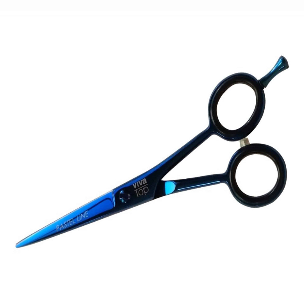Blue Pastell Line 5.5" Barber Scissors