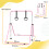 Homcom HOMCOM Adjustable Height Foldable Kids Gymnastics Bar, Pink 9