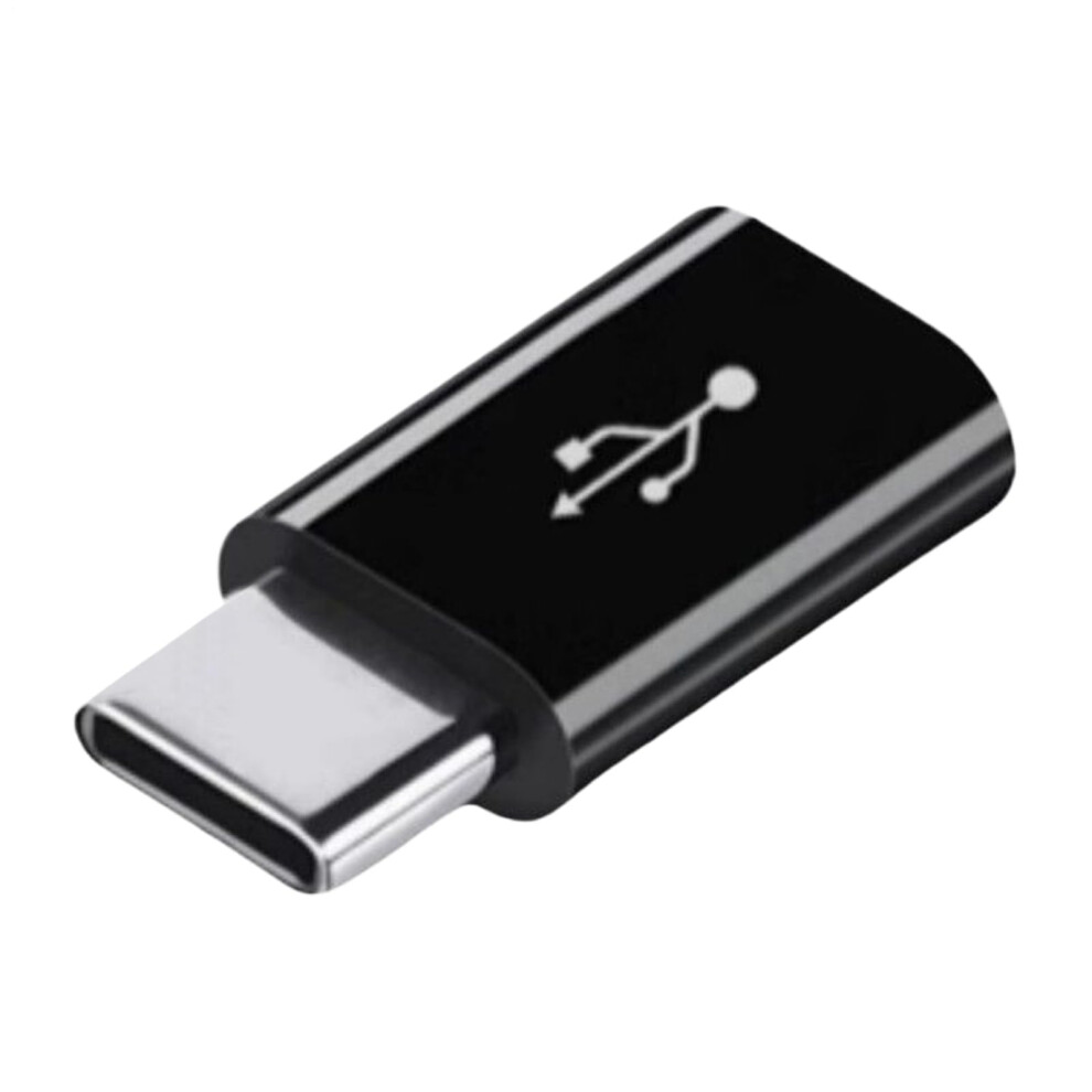 Converter Type C Usbc Data Transfer Adapter Head Compact Usbc Connector For Phone Keyboard Card Reader Black 9323874185958