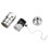 Antique Pull Chain Lamp Socket for E27 Light Bulbs, Durable Heat Dissipation Aluminum Vintage Light Socket with Easy Control Pull Chain for Kitchens B 6