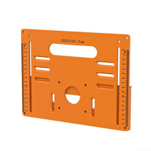 Circular Saw Guide Rail Adjustable Bottom Plate For Woodworking Bench With 90 Degree 45 Degree Angle Cutting Power Tool