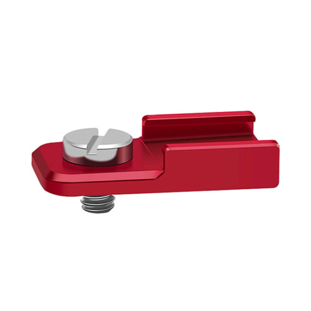 Aluminum Alloy Hot Shoe Adapters With Locking Knob 1/420 Thread For Dslr Camera Rigs Tripod Mounts Microphones 9339159448663