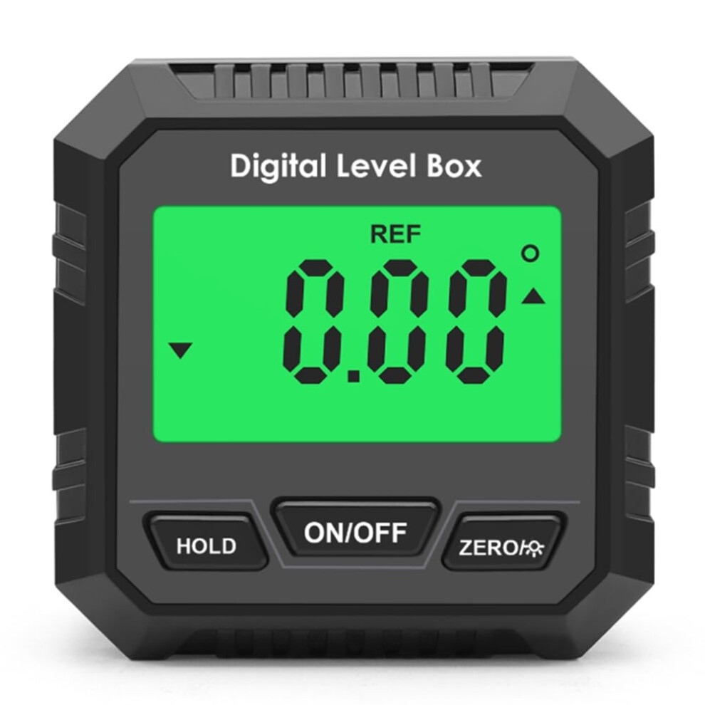 Bevel Box Digital Protractor 90 Degree Mini Inclinometer Tester Measuring Tool Black Level 9067246043087