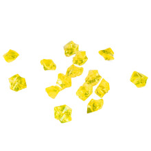 Drvené plastové diamanty na stôl, výplň vázy, akrylové drahokamy, číre umelé ľadové kamene, mierne nepravidelný tvar pre realistický