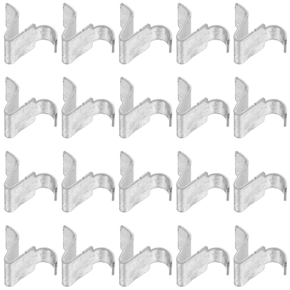 50Pcs Metal Shelf Clips For Cabinets And Office Shelves 3531264519566