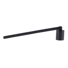 Stainless Steel Candle Extinguisher Wick Snuffer Straight Design Tea Lights And Jar Candles Black Finish
