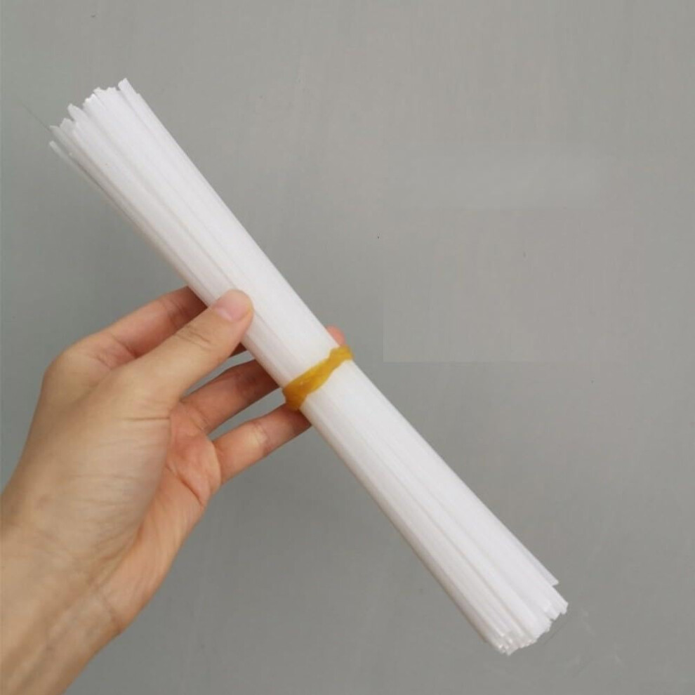 Plastic Welding Rods Abs Pp Pvc Pe 200Mm 50 Pieces Bumper Automotive Motorcycle Pp White 9067246043193