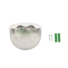 Luminária solar externa à prova d'água, luminária de parede decorativa para paisagismo, ideal para jardim, pátio e caminhos. Luz solar LED