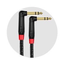 1/4inch Instrument Cable 6.35mm 1/4inch Male to-5m double tone