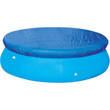 Telo di copertura invernale perimetrale resistente per piscine interrate, materiale solido con caratteristiche di impermeabilità e protezione UV,