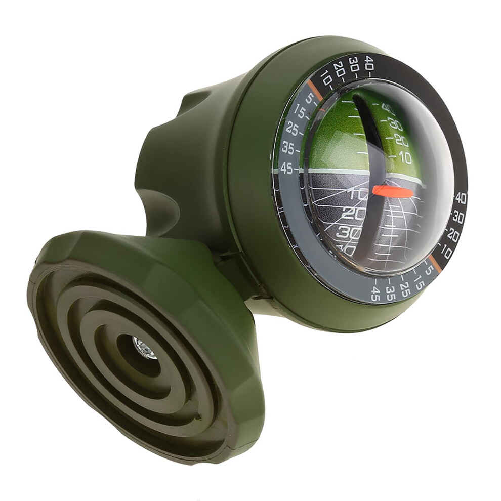 Car Inclinometer Slope Meter Balancer For Road Conditions Vehicle Inclination Gauge Green 9323874186313