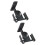 Bookshelf Speaker Wall Mount Bracket Metal-         2 pack 1
