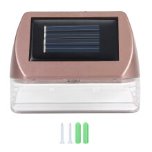 Mehrzweck-Solar-Stufenleuchten für einfache Installation, Solar-Pfostenkappen, solarbetriebene Terrassenleuchten für wasserdichte