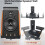 Bookshelf Speaker Wall Mount Bracket Metal-         2 pack 2