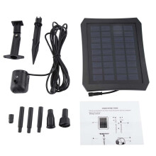 Pompe solaire submersible pour fontaine, compatible avec les appareils intelligents et offrant une longue durée de vie. Idéale pour les bains