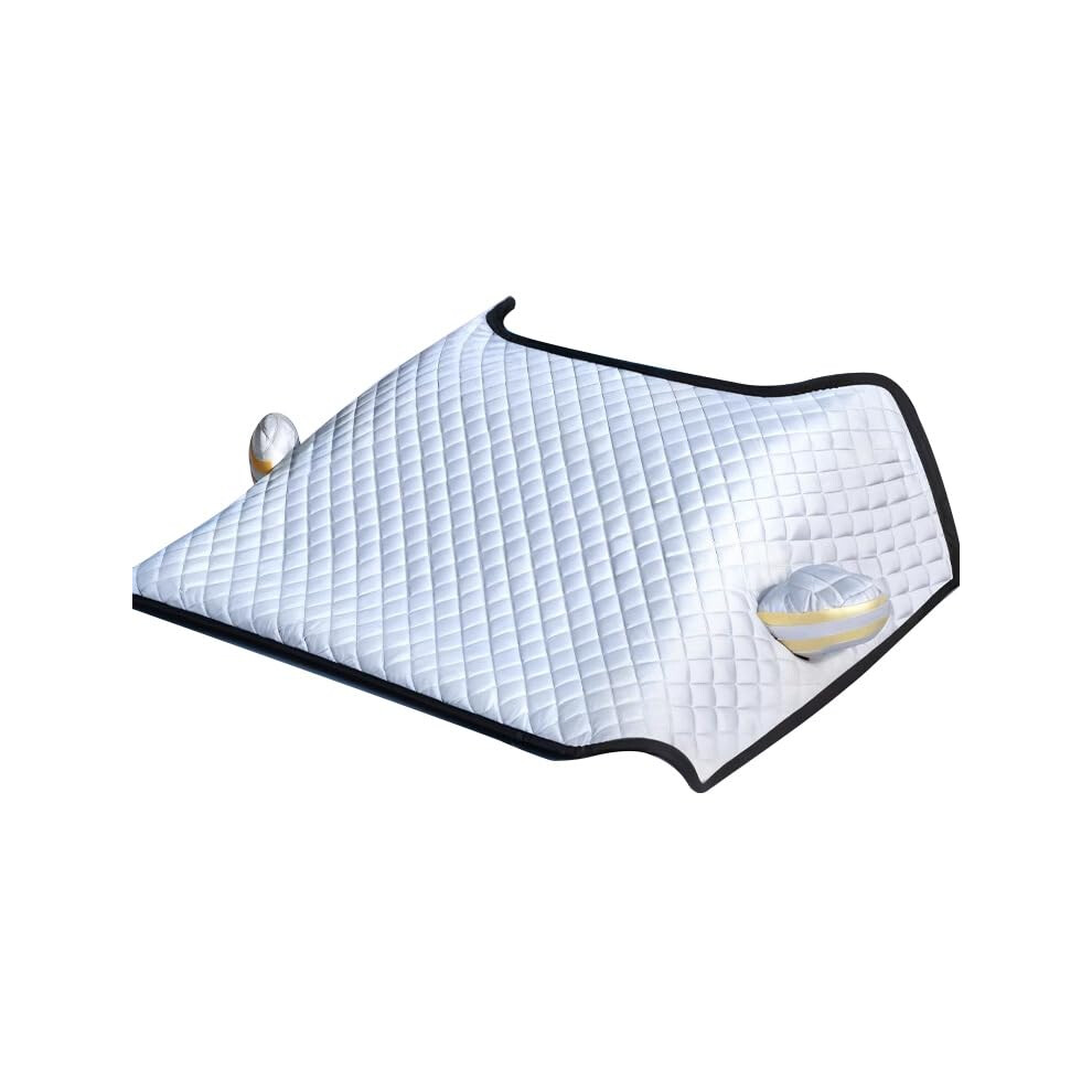 Car Windscreen Cover Frost Protection Water Resistant With Side Windows And Wing Mirrors Half Covers 9339159449158