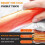 Car Windscreen Cover, Windshield Ice Snow Shield, Front Screen Sunshade 230x145cm 3