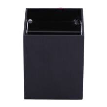 Luminária de parede de alumínio à prova d'água, design elegante e simples, luminária de parede LED para melhorias estéticas e práticas em sua