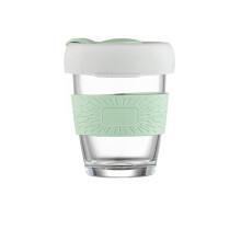 Vaso térmico con sello de silicona a prueba de fugas, taza de café reutilizable con aislamiento térmico en color azul real, que garantiza un sabor