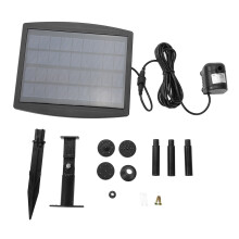 Pompa sommergibile ad energia solare per fontane da esterno o acquari, avvio rapido alla luce del sole, design elegante con motore CC senza spazzole.