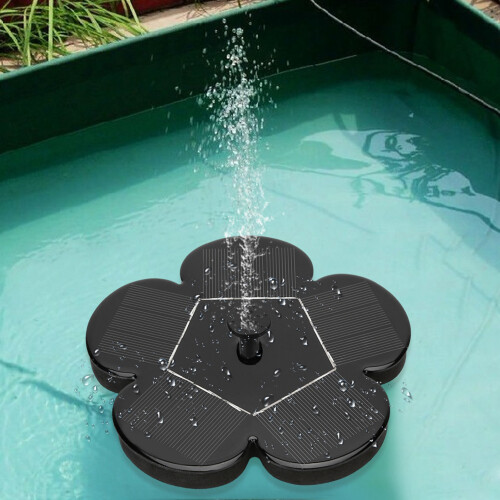 Ηλιακό σιντριβάνι για λουτρό πουλιών για την όαση της βεράντας σας, εξωτερικό 1