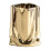 Decorative Ceramic Vases With Textured Wrinkles Design-gold 1