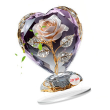Cadeau de décoration de table en acrylique cristal-style A