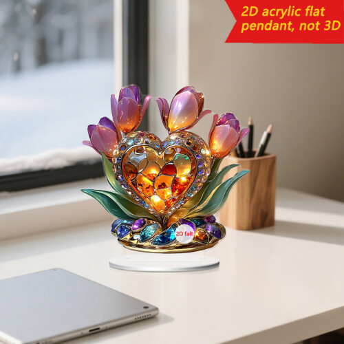 Decoration Ornamentative Acrylic Crystal Mini Vase-style C 1