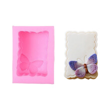 Flower Embossed Retangular Silicone Candle Molds for Epoxy-2
