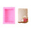 Flower Embossed Retangular Silicone Candle Molds for Epoxy-2 3