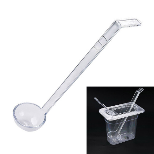 5Pcs Mini Serving Spoons Food Grade Plastic Durable Ladles-M 1