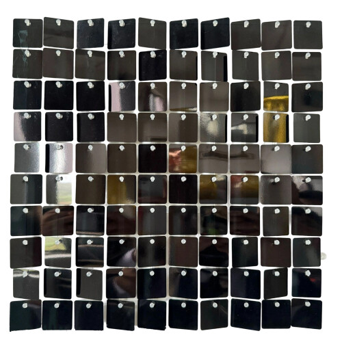 24pcs Glittering Wind Activated Decorative Panels Stage-Black